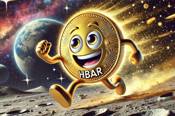 Meme Magic on the Moon - Hedera (HBAR) and a Running Coin! Funny HBAR Memes
