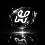 HashPack PACK token coin black metallic Hedera crypto wallet token image